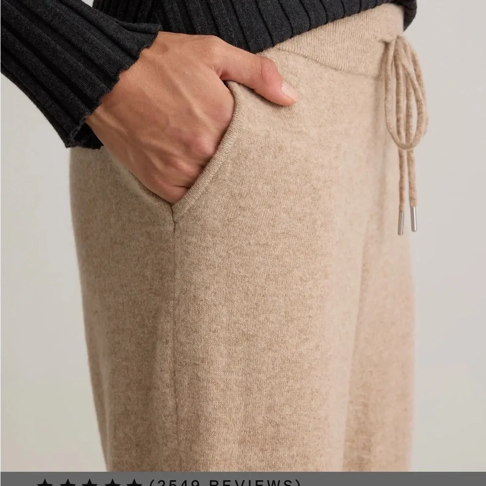 Quince Mongolian Cashmere Sweatpants - Picture 9 of 11